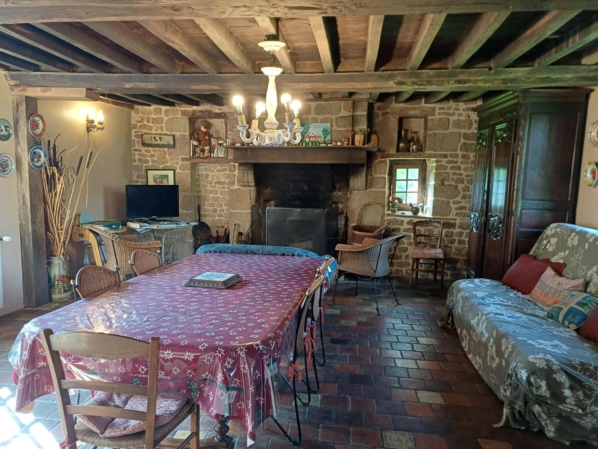 Gite : La Cochetiere : Ancienne Ferme 18Eme Villa Le Grais ภายนอก รูปภาพ